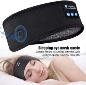 Cuffie per Dormire, Fascia Sportiva Bluetooth Regolabile Con Altoparlanti Hi-Fi - Foto 1 di 4