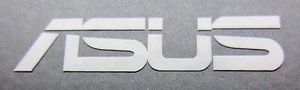 Asus Silber Chrom Aufkleber für Laptop oder Desktop (3 Größen verfügbar) - Bild 1 von 2