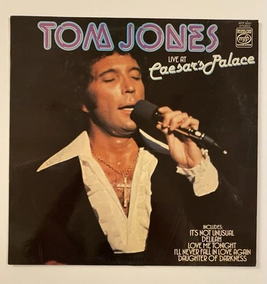 Tom Jones - Live At Caesars Palace - 12" Vinyl Lp Album VG - Image 1 of 4