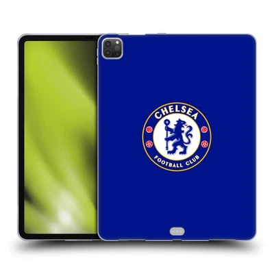 OFFICIAL CHELSEA FOOTBALL CLUB CREST SOFT GEL CASE FOR APPLE SAMSUNG KINDLE - Image 1 of 4