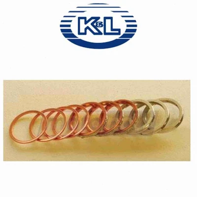 K&L Supply Muffler Connector Gaskets for 1979-1982 Honda CX500C Custom - we Foto 1 de 4