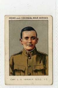 (Gd5423) Home & Colonial, War Heroes M, Capt L.G. Hawker 1916 G-VG - Picture 1 of 4