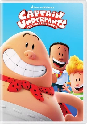 Captain Underpants: The First Epic Movie (DVD) Kevin Hart Ed Helms (US IMPORT) - Image 1 of 3