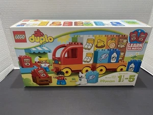 Lego Duplo My First Truck 10818 People Print Bricks Cat New Box Sealed Set - Picture 1 of 8