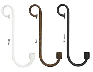 Deko Kerzenhalter zum Einhängen für Tafelkerzen - Höhe ca. 25cm - Picture 1 of 4