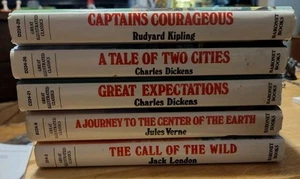 Lot Of 5 Great Illustrated Classics Books - Foto 1 di 11