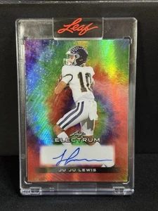 Ju Ju Lewis 2024 Hoja Electrum Tie-Dye Encased AUTO/9 #BA-JL1 Colorado - Imagen 1 de 3