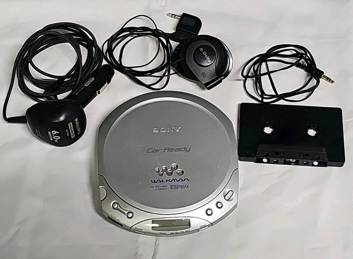 银色Sony Walkman 个人CD 播放器| eBay