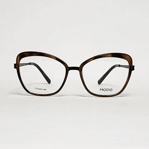 Gafas mariposa de titanio ultraligeras para mujer MODO 4532 en tortuga/negro 53 mm - Imagen 1 de 12