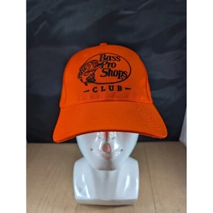 Bass Pro Shops Club Hat Hunting Fishing Outdoors Cap Orange - Picture 1 of 8