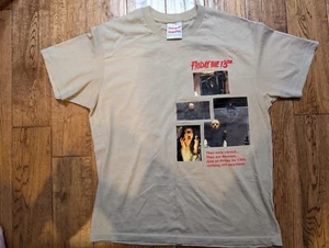 Vintage The Hundreds X Friday The 13th T-Shirt Large Size Cremefarben - Bild 1 von 8