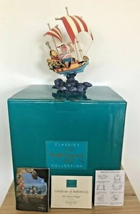RARA FIGURINA DISNEY WDCC PETER PAN "MR SMEE'S FLIGHT" LE 185/500 SCATOLA COA - Foto 1 di 12
