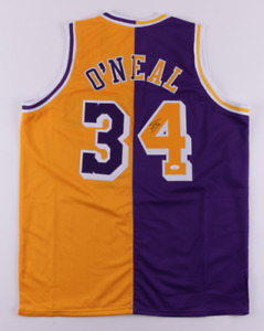 Signed Shaquille O'Neal Los Angeles Lakers Original Jersey (Authenticated)