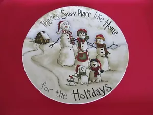 "Piatta Snow Wonder Carson Pupazzo di neve famiglia 10,5" - Foto 1 di 3