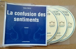 La confusion des sentiments - Stefan Zweig - livre audio 3 cds French audiobook - Picture 1 of 4