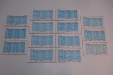 1987 Strat O Matic Football Season Card Set