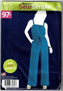 Simplicity 8082 Misses Jumpsuit Gr. XS-XL UNGESCHNITTEN FF - Bild 1 von 1