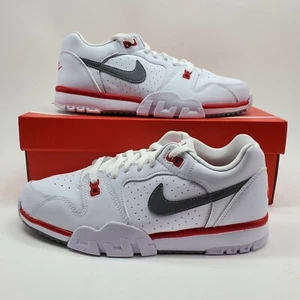 Nike Cross Trainer Low Mens Sz 7.5 Sneakers Shoes White Red CQ9182-100 NEW - Picture 1 of 11