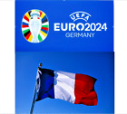 Giant Euro 2024 Football 150cm x 90cm France French Blue White Red Flag Banner
