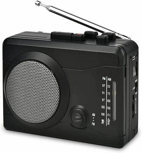 USB Cassette Player Personal Audio Recorder with Speaker Radio Recording MP3 - Picture 1 of 7