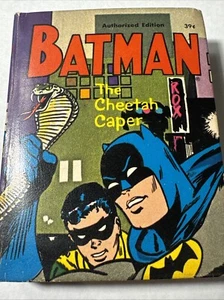 BATMAN The Cheetah Caper 1969 Vintage Big Little Book Whitman - Picture 1 of 9