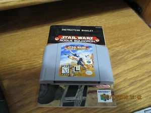 Star Wars: Rogue Squadron Nintendo 64 1998 Original & Getestet Spiel & Handbuch - Bild 1 von 12