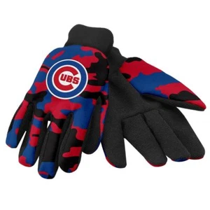 Chicago Cubs Camouflage Sports Utility Gloves Work gardening NEW CAMO - Picture 1 of 1