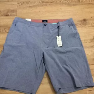 7 Diamonds Men's Aeroplane Hybrid Performance 10" Inseam Short Blue Size 40 - Picture 1 of 5
