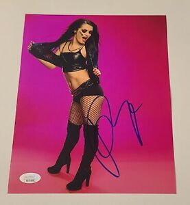 SARAYA (PAIGE) Signed WWE 8x10 Photo WRESTLER Autograph DIVA NXT Champion JSA