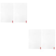  4 Pcs Flat Tempered Film Full-screen High Definition Protector Protective