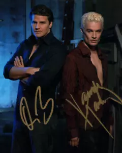 Angel & Spike Autographed 8x10 Photo Signed Reprint Buffy The Vampire Slayer - Picture 1 of 1