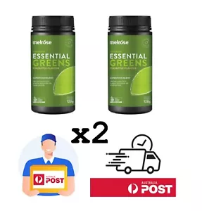2 x Melrose Organic Essential Greens 120g Powder Green Essentials - Picture 1 of 2