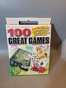 100 Great Games CD-Rom Windows 98 Global Star Software Rare sealed - Picture 1 of 2