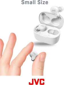JVC Cuffie auricolari Bluetooth True Wireless HA-Z250T BIANCA USATO COME NUOVO - Picture 1 of 9