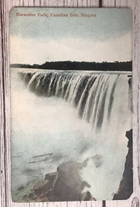 Niagara Falls New York~Horseshoe Falls~ Undivided Back Postcard - Picture 1 of 2