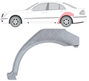 Für Mercedes E-Klasse W211 2002-2009 Radlauf Reparaturblech Hinten / Links - Bild 1 von 2