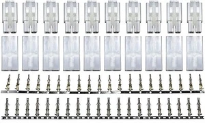 Apex RC Products 10 Pair Molex Style Connectors Plugs #1555 - Picture 1 of 3