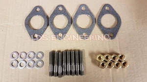 Ford Lotus 1.6 DOHC Twincam Escort Cortina Exhaust stud nut + gasket kit / set - Picture 1 of 1
