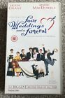 Four Weddings and a Funeral VHS Video, 1995. Vintage. Rare. Tested & Working.