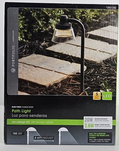 Harbor Breeze LED Path Light Low Voltage Matte Black 2851295 - Picture 1 of 6