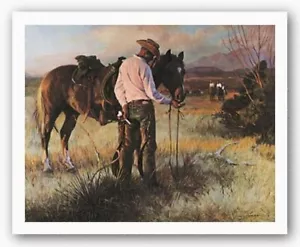 KUNSTDRUCK Sharing an Apple von Tom Ryan Bild Größe 28 x 22 - Bild 1 von 1
