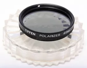 TIFFEN POLARIZER 49mm FILTER PL Japan Genuine Original CLEAN - Picture 1 of 3