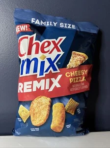 ⚫️🍕Brand New Limited Family Size Chex Mix Remix Cheesy Pizza Bagel Snack Mix - Bild 1 von 2