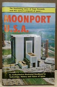 Vintage Moon Landing Moonport USA Cape Kennedy Space Book - Picture 1 of 3