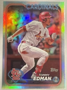 2024 Topps Series 2 - Rainbow Foil #491 Tommy Edman - Picture 1 of 2