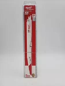 Milwaukee 48-00-8027 12" x 5/8TPI Super Sawzall AX Blade 25-Pack - Picture 1 of 3