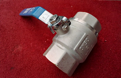 Ball Valve  2  B.s.p Fxf  Full Bore Nickel Plated Brass  ( Wras Approved ) • 38£