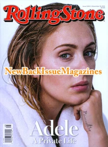 Rolling Stone 11/15,Adele,November 2015,RARE,*BRAND NEW*,*LAST ONE* - Imagen 1 de 1