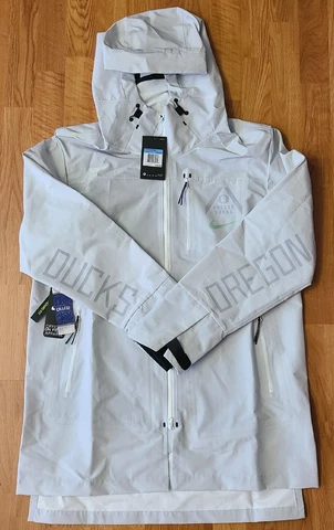 $400 Nike Oregon DUCKS Football TEAM ISSUED Sideline JACKET Men's Sz Medium NWT Cover