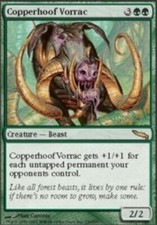 4x Copperhoof Vorrac ~ Near Mint Mirrodin MTG Magic x4 4 UltimateMTG Playset Gre